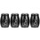 4Pcs Pet Cremation Urn Stainless Steel Ash Casket 4