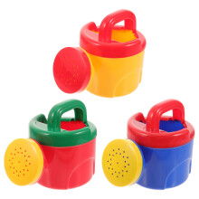 6Pcs Small Kids Watering Can Plastic Beach Sand Toy for Toddlers