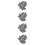 80Pcs Micro Landscape Bricks Grey Mini DIY Decor for Model Building 9