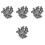 80Pcs Micro Landscape Bricks Grey Mini DIY Decor for Model Building 4