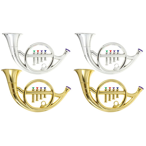 4Pièces Modèles Cor D'harmonie Simulés Décoratifs Multicolores 1