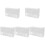 5Pcs Transparent Acrylic Multi-Use Rutin Chicken Feeding Trough 4