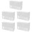 5Pcs Transparent Acrylic Multi-Use Rutin Chicken Feeding Trough 8