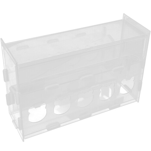 5Pcs Transparent Acrylic Multi-Use Rutin Chicken Feeding Trough 1