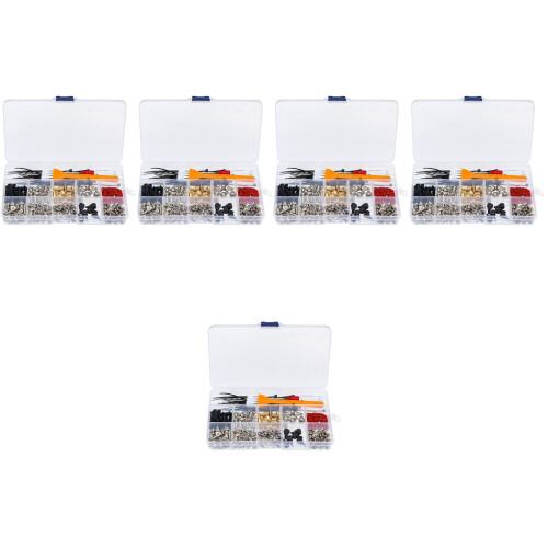 5Sets Practical Computer Screw and Bolt Kit with Screwdriver and Brush 2
