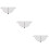 3Pcs Ventilated Black Camping Net for Hammock Lightweight Bug Defense 9