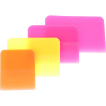 4Pièces Racloirs Tpu Multicolores Pour Pose Film Peinture Auto