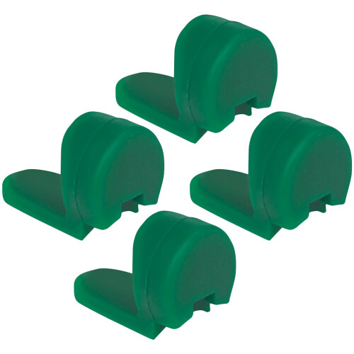 12Pcs Clarinet Thumb Rest Silicone Support Green Cushion Pads