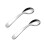 4Pcs Stainless Steel Baby Feeding Spoons Silver Practice Tool for Kids 9