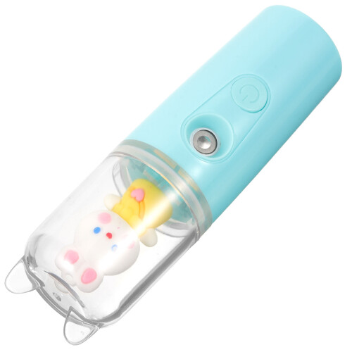 2Pcs Compact Face Steamer with Abs+pc for Moisturizing and Elasticity 1