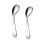 4Pcs Stainless Steel Baby Feeding Spoons Silver Practice Tool for Kids 1