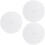 3Pcs White Durable Elastic Bands Soft Stretch for Waistbands 6