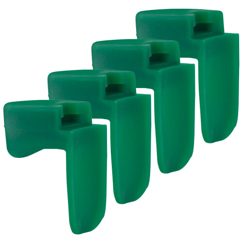12Pcs Clarinet Thumb Rest Silicone Support Green Cushion Pads 2