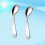 4Pcs Stainless Steel Baby Feeding Spoons Silver Practice Tool for Kids 10