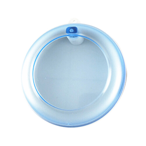 3Pcs Lightweight Blue Plastic Denture Case Convenient Storage