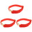 3Pcs Fashionable Collar Adjustable Cloth Pet Neck Chain 4