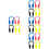 16Pcs Swimmer Accessory Nose Clips Durable Comfortable Nose Plugs 6