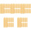 250Pcs Compact Yellow Paint Marker Replacement Nibs for Pen Refills 6