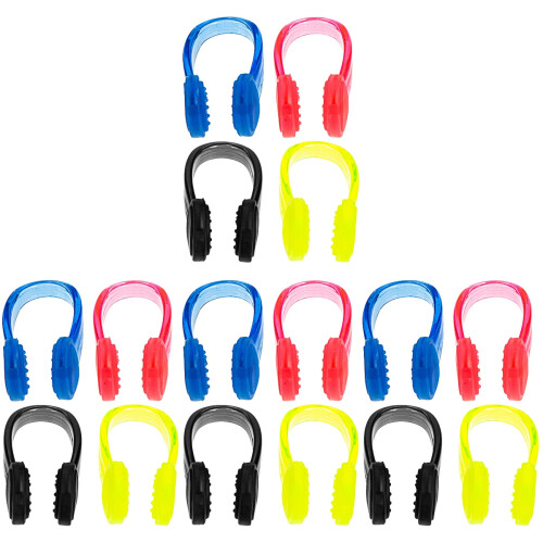 16Pcs Swimmer Accessory Nose Clips Durable Comfortable Nose Plugs 1