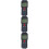 6Pcs Battery Radiation Tester Dual Field Detector Black Handheld Meter 7