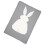 2Pcs Baby Blanket Infant Knitting Grey Rabbit Appearance 8