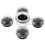 3Pcs Cello Endpin Rubber ABS Compact Anti-Skid Protector 2