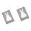 2Pcs Baby Blanket Infant Knitting Grey Rabbit Appearance 3