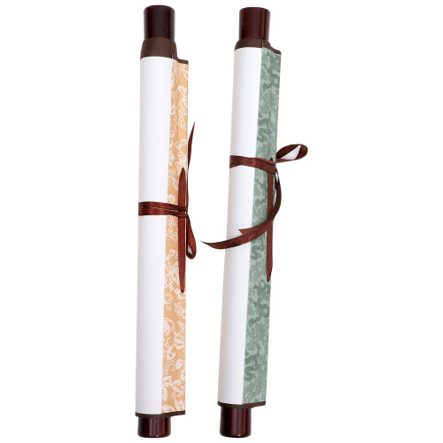 6Pcs Multi-Function Blank Scroll Paper for Ink and Watercolor Painting 1