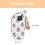 2Pcs Compact Bottle Heater with Adjustable Temperature Assorted Colors 10