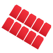50Pcs Red Office Document Envelopes Paper Bags for Small Items