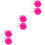 6Pcs Artificial Wool Roller Skate Pom Poms with Bell for DIY Style 6