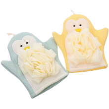 10Pcs Body Bath Towels Soft Foaming Gloves for Deep Cleaning