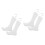 4Pcs Plastic Sock Mold Foot Mannequin for Shoe and Anklet Display 5