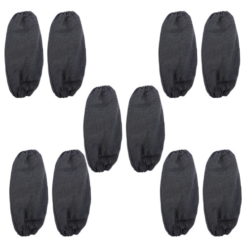 15Pairs Navy Durable Labor Arm Sleeves Protective Working Oversleeves
