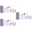 3Sets Portable Violet Makeup Brush Kit with Durable Handle for Women 6