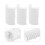 Lash Adhesive Strips White Resin Self-Stick for False Eyelashes 9