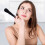 2Pcs 4 in 1 Travel Makeup Brush Double Sided Black Set 9