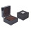 3Pcs Black Wood Watch Display Case Travel Storage Box 1