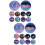 20Pcs Assorted Color Bouncy Balls Bulk High Elastic Plastic Play Balls 8