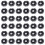 500Pcs Practical Black Microphone Dust Covers for Interviews and Ktv 2