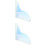2Pcs Multi Acrylic Bathtub Corner Splash Guard Splash-Proof for Shower 7