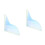 2Pcs Multi Acrylic Bathtub Corner Splash Guard Splash-Proof for Shower 6