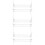 3Pcs White Practical Hairband and Bracelet Storage Stand 9