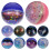 20Pcs Assorted Color Bouncy Balls Bulk High Elastic Plastic Play Balls 2