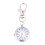 3Pcs Silver Quartz Keyring Pocket Watch for Men Luminous 1