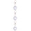 3Pcs Silver Quartz Keyring Pocket Watch for Men Luminous 7