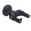 12Pcs Wall Mount Guitar Hangers Black Auto Grip with Screw Mount Base 10