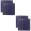 20Pcs Paper Diploma Holders Blue Certificate Protectors for Graduation 7