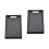 2Pcs Black PP Cutting Board Non-Slip Easy Clean Kitchen Chopping Board 4