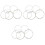 15Pcs Clear Nylon Oud Strings White Silver-Plated Copper Warm Sound 3